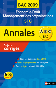 ANNAL 09 ABC SUJ COR ECO DROIT