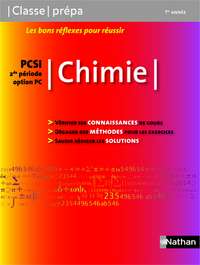 Chimie PCSI 2de période option PC Classe Prépa