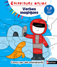 Coloriages Malins Verbes Magiques CE1