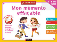 Je retiens tous ! Mon mémento effaçable - 5-6 ans Grande section