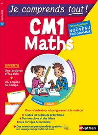 JE COMPRENDS TOUT - MONOMATIERE - MATHEMATIQUES - CM1