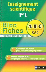 BLOC.FICHES ABC ENS SCIEN 1E L
