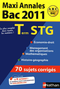 MAXI ANNALES BAC 2011 TERM STG