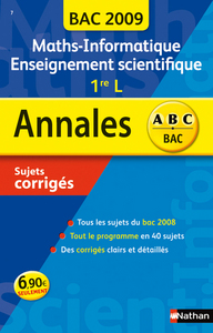 ANNAL 09 SUJ COR MATH INF ENS