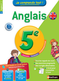 Je comprends tout ! Anglais 5e