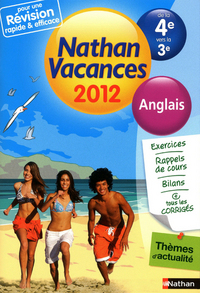 CDV 2012 ANGLAIS 4E/3E