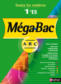 MEGABAC 1ERE ES TTES MATIERES