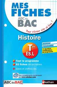 Mes fiches ABC du BAC Histoire Term ES.L