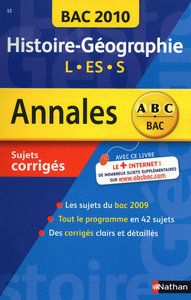 ANNAL BAC 2010 HIST/GEO L ES S