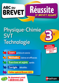ABC Réussite Brevet Physique Chimie Techno 3e