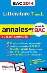 ANNALES BAC 2014 LITTERATURE TERM L COR N11