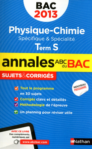ANNALES BAC 2012 PHYSIQUE/CHIMIE TS SPE & SPE
