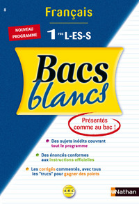 BACS BLANCS ABC FRANCAIS 1RES