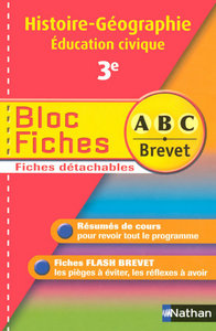 BLOC.FICHES ABC HIST-GEOG 3E