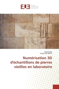 Numérisation 3D d'échantillons de pierres vieillies en laboratoire