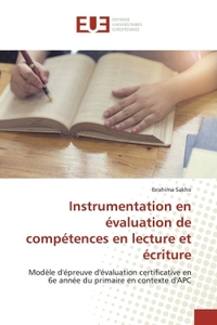 Instrumentation en évaluation de compétences en lecture et écriture
