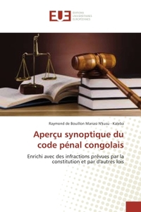 Enrichi avec des infractions prévues par la constitution et par d'autres lois