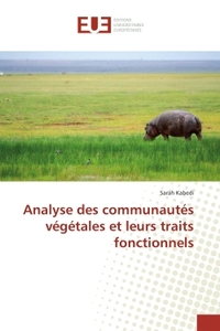 Analyse des communautes vegetales et leurs traits fonctionnels