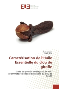 Caracterisation de l'Huile Essentielle du clou de girofle