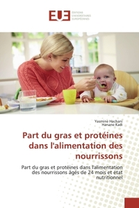 Part du gras et protéines dans l'alimentation des nourrissons