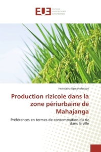 Production rizicole dans la zone periurbaine de Mahajanga