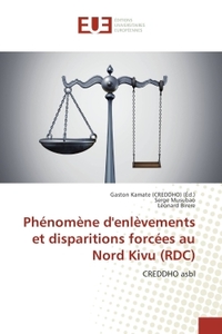 Phénomène d'enlèvements et disparitions forcées au Nord Kivu (RDC)