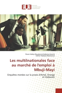 Les multilnationales face au marche de l'emploi a Mbuji-Mayi