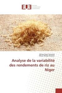 Analyse de la variabilite des rendements de riz au Niger
