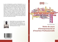 Notes de cours d'Entrepreneuriat et d'Insertion Professionnelle