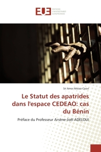 Le Statut des apatrides dans l'espace CeDeAO: cas du BENIN