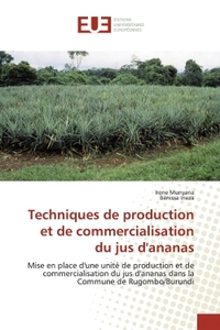 TECHNIQUES DE PRODUCTION ET DE COMMERCIALISATION DU JUS D'ANANAS - MISE EN PLACE D'UNE UNITE DE PROD