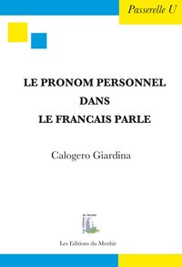 Le pronom personnel dans le français parlé