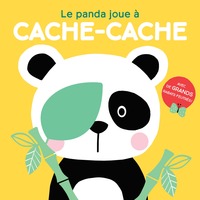 Le panda joue à cache-cache