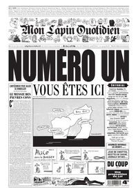 LOT DE 5 MON LAPIN QUOTIDIEN N 1