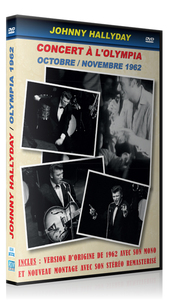 JOHNNY HALLYDAY - CONCERT A L'OLYMPIA 1962 - DVD