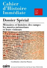 CAHIER D’HISTOIRE IMMEDIATE N°53