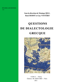 Questions de dialectologie grecque