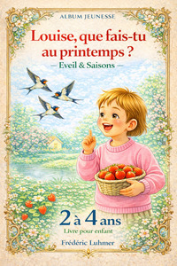 Livre pour enfant de 2 3 4 ans - Eveil et saisons Album jeunesse - Louise que fais-tu au printemps ?