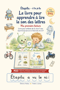 Le livre pour apprendre à lire le son des lettres Etapilu T1 Ma première lecture livre enfant