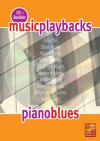 MUSIC PLAYBACKS CD : PIANO BLUES CD