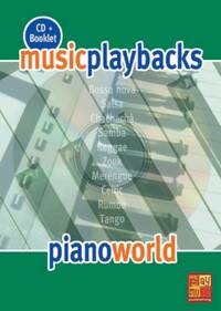 MUSIC PLAYBACKS CD : PIANO WORLD CD