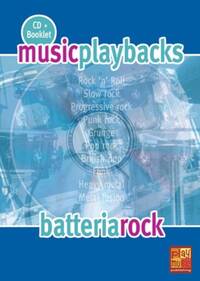 MUSIC PLAYBACKS CD : BATTERIA ROCK CD