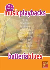 MUSIC PLAYBACKS CD : BATTERIA BLUES CD