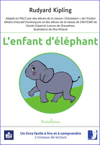 L'enfant d'éléphant en falc