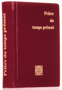 Prière du temps présent / format poche avec custode-rouge