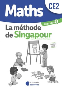 Maths - Méthode de Singapour CE2, Pack de 10 cahiers d'exercices 2