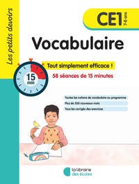 Les petits devoirs - Vocabulaire CE1