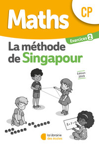 Maths - Méthode de Singapour CP, Pack de 10 cahiers d'exercices 2