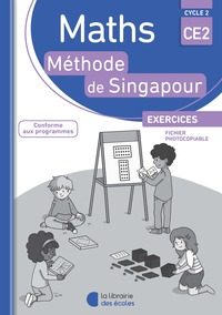 Maths - Méthode de Singapour CE2, Fiches photocopiables