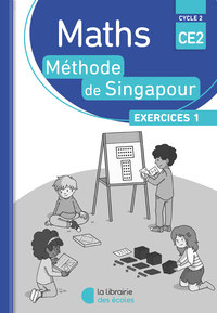 Maths - Méthode de Singapour CE2, Pack de 10 cahiers d'exercices 1